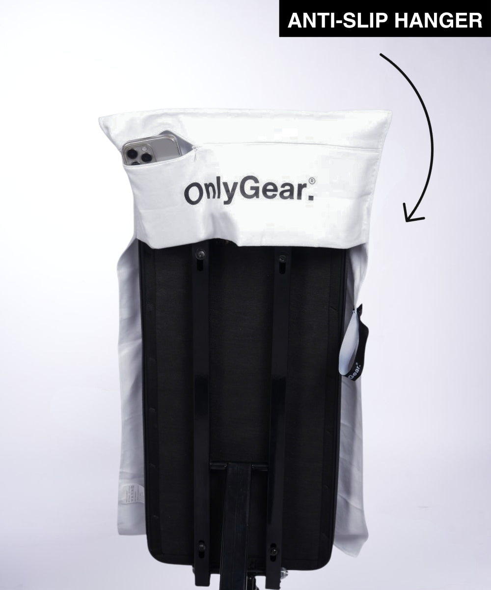 White OG Magnetic Gym Towel (With Pocket)