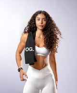 Black OG Magnetic Gym Towel (With Pocket)