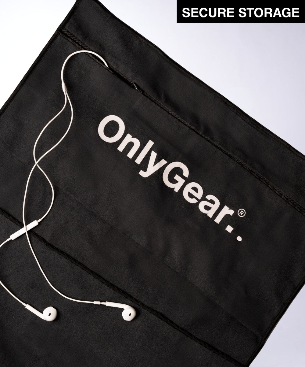 Black OG Magnetic Gym Towel (With Pocket)