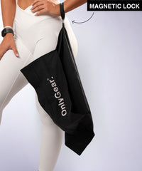 Black OG Magnetic Gym Towel (With Pocket)